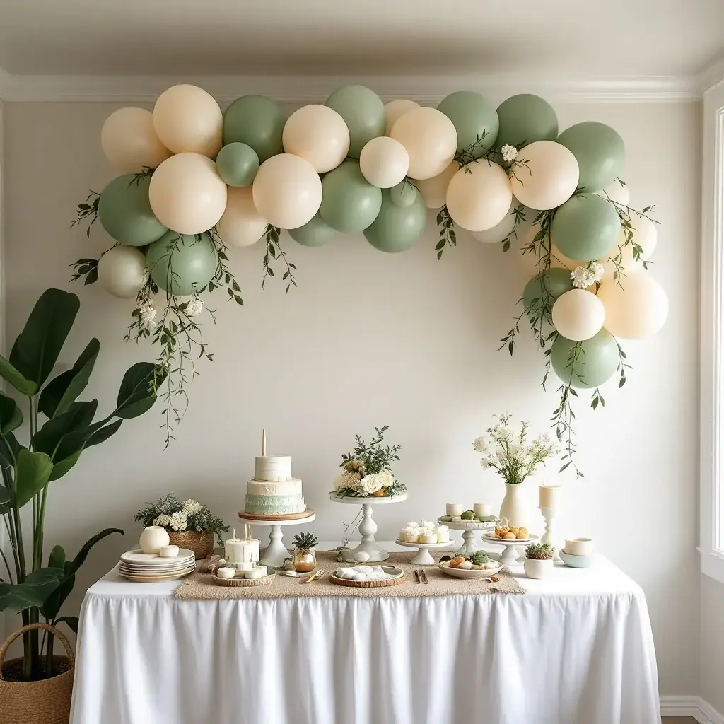 Baby shower balloon decor Lancaster PA